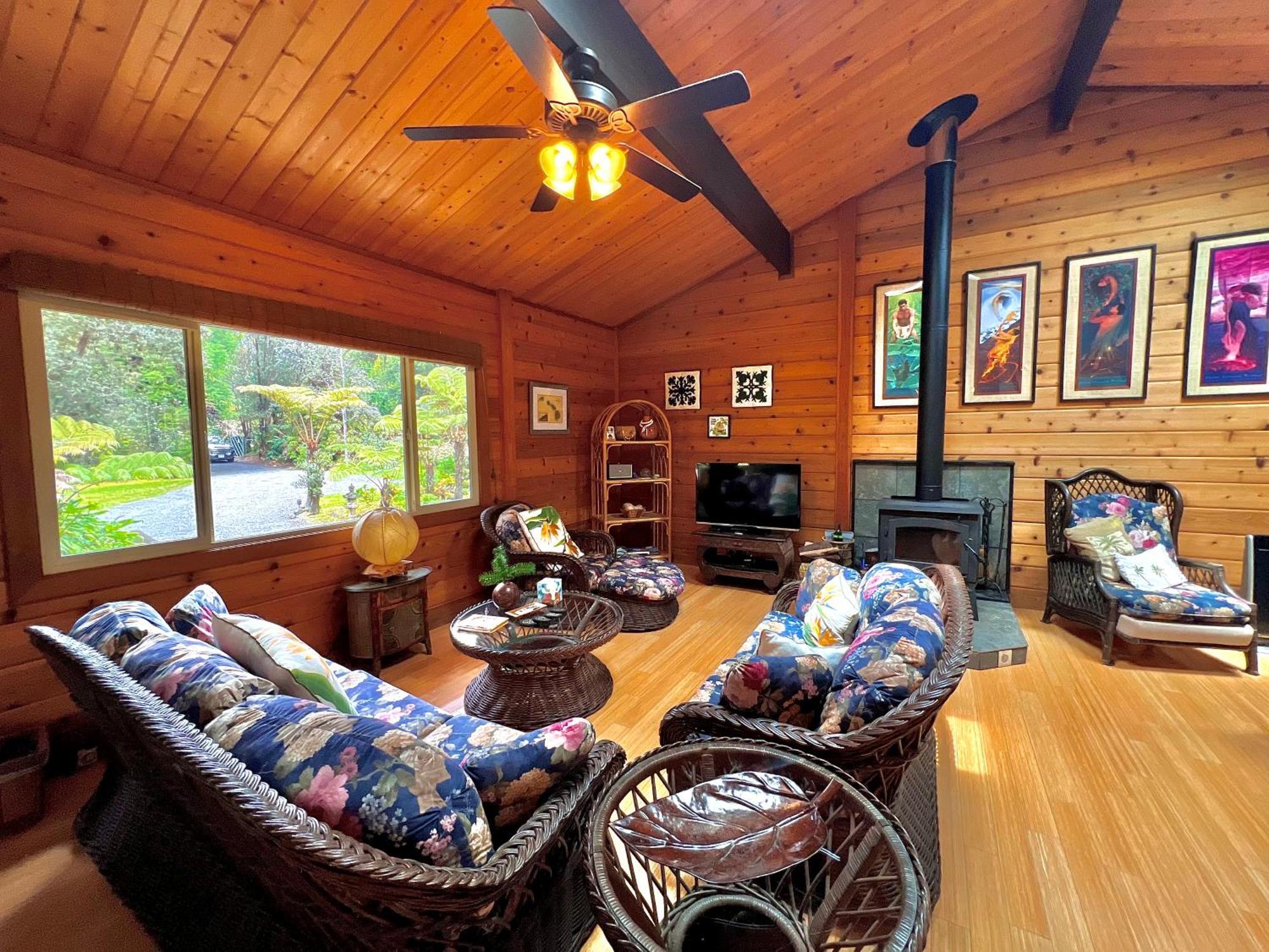 Volcano Hideaway Cabin As Seen On Hgtv Bagian luar foto